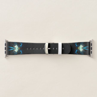 Glowing Eyes Luminous Blue Creature  Apple Watch Band