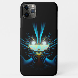 Glowing Eyes Luminous Blue Creature  iPhone 11 Pro Max Case