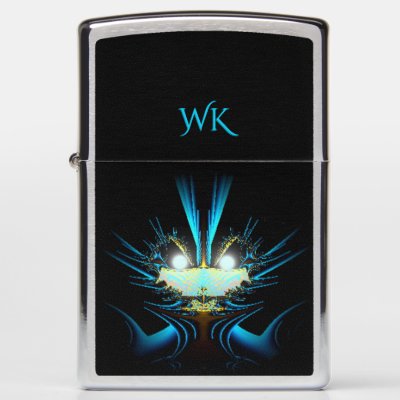 Glowing Eyes Luminous Creature Monogram
