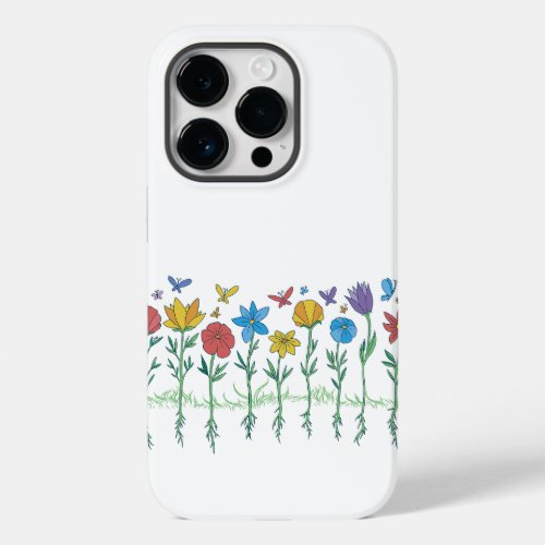 GLOWING FLOWERS Case_Mate iPhone 14 PRO CASE