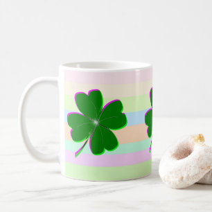 Glowing Four Leaf Clover Mug