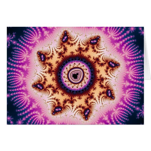 Glowing - Fractal Card (Front Horizontal)