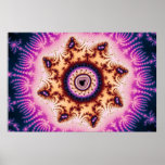 Glowing - Fractal Poster