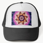 Glowing - Fractal Trucker Hat