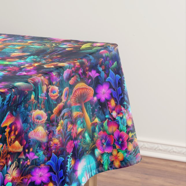 Glowing Garden Tablecloth (In Situ)