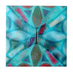 Glowing Glass Ceramic Tile