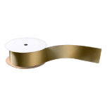 Glowing Gold Elegance Satin Ribbon
