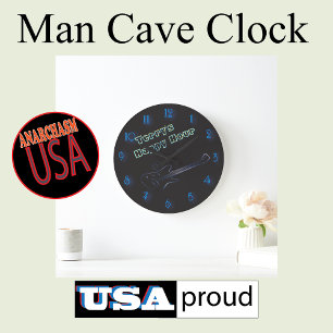 Glowing Guitar Neon Clock 🎸 Custom Happy Hour