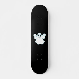 Glowing Halloween Ghost Skateboard