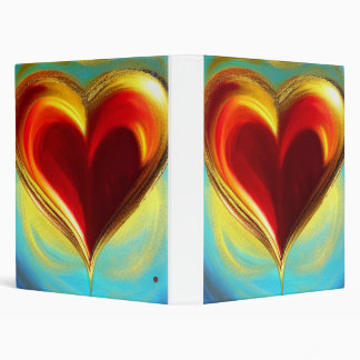 Glowing Heart Binder