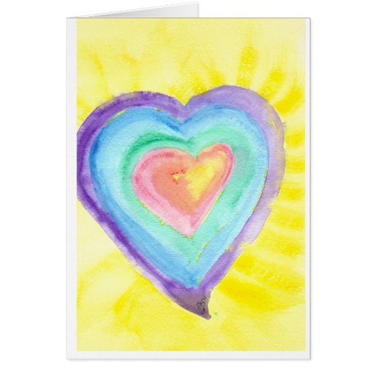 Glowing Heart Cards (Front)