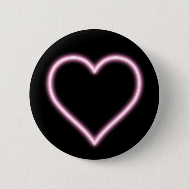 Glowing Heart Pin (Front)