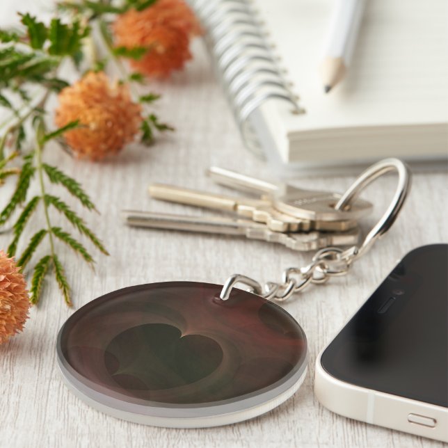 Glowing Hearts Keychain (Front Right)
