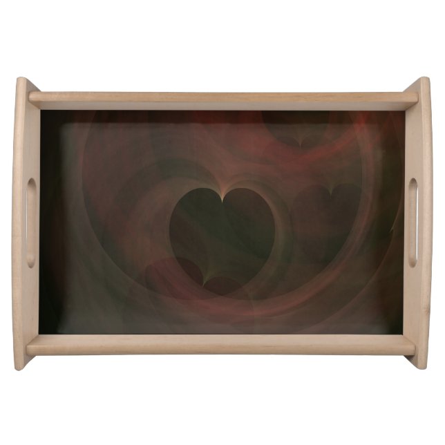 Glowing Hearts Serving Tray (Front)