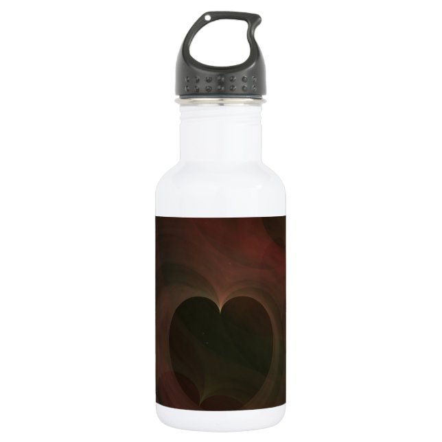 Glowing Hearts Water Bottle (Front)