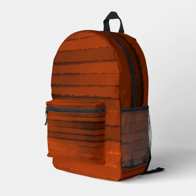 Glowing Hot Stuff  Printed Backpack (Back Corner Right)