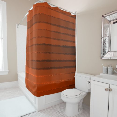 Glowing Hot Stuff  Shower Curtain