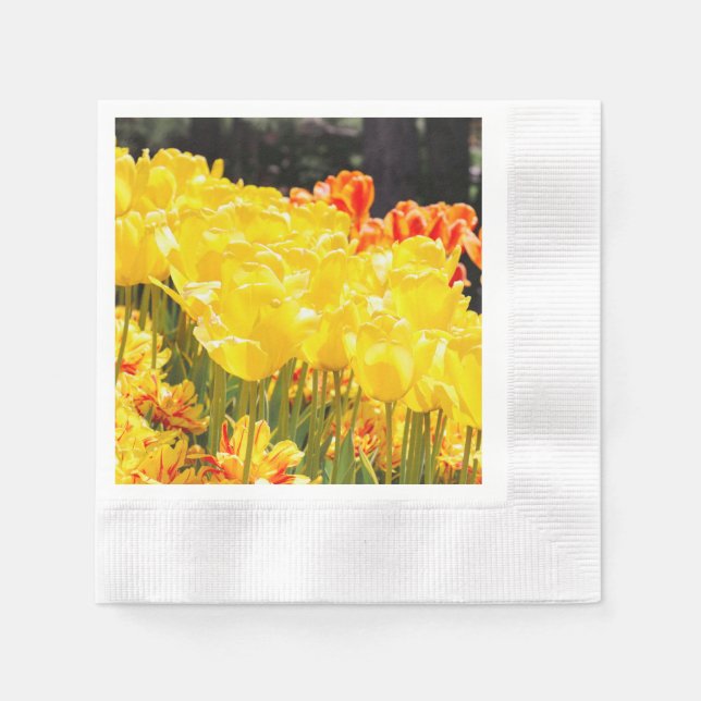 Glowing in Sunshine Napkins (Front)