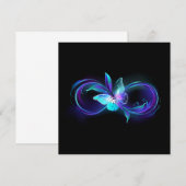 Glowing Infinity with Magic Butterfly (Front/Back)
