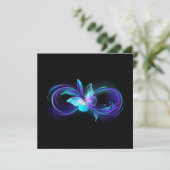 Glowing Infinity with Magic Butterfly (Standing Front)