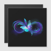 Glowing Infinity with Magic Butterfly (Front/Back)