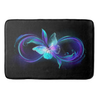 Glowing Infinity with Magic Butterfly