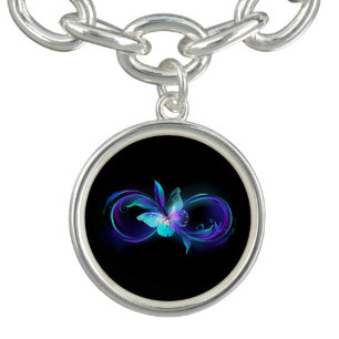 Glowing Infinity with Magic Butterfly Bracelet