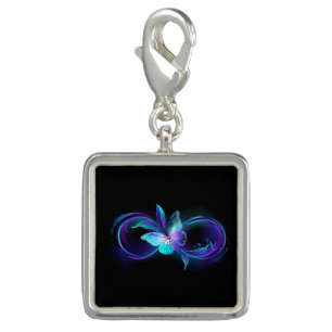 Glowing Infinity with Magic Butterfly Charm