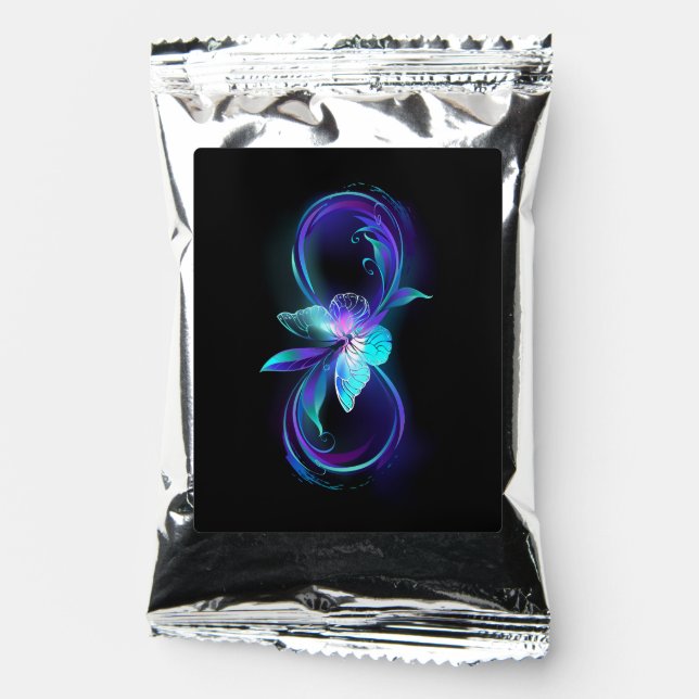 Glowing Infinity with Magic Butterfly Coffee Drink Mix (Front)
