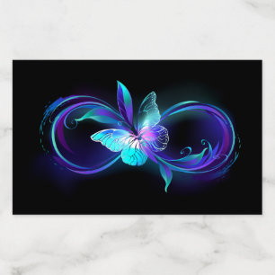 Glowing Infinity with Magic Butterfly Envelope Liner