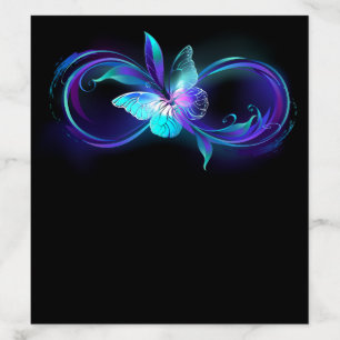 Glowing Infinity with Magic Butterfly Envelope Liner