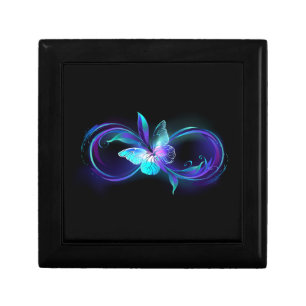 Glowing Infinity with Magic Butterfly Gift Box