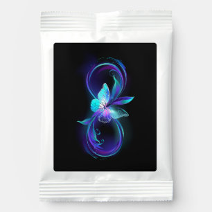 Glowing Infinity with Magic Butterfly Hot Chocolate Drink Mix
