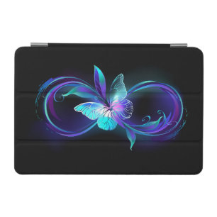 Glowing Infinity with Magic Butterfly iPad Mini Cover