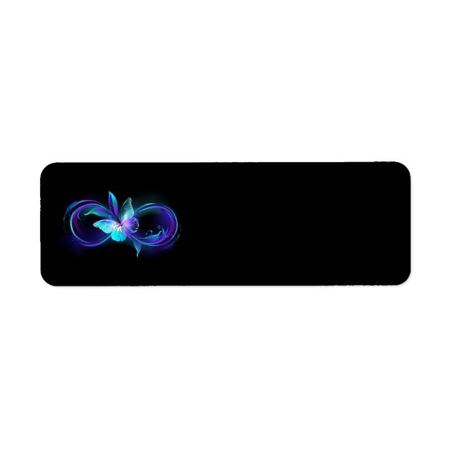 Glowing Infinity with Magic Butterfly Label (Front)