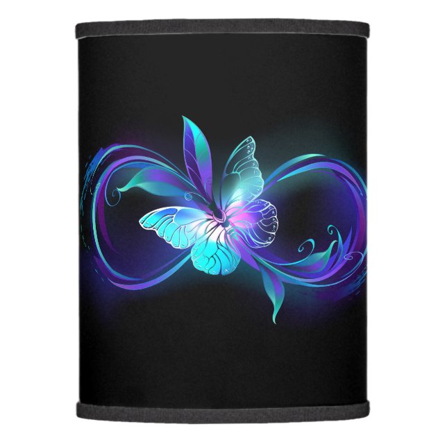 Glowing Infinity with Magic Butterfly Lamp Shade (Front)