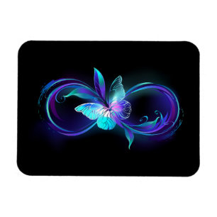 Glowing Infinity with Magic Butterfly Magnet