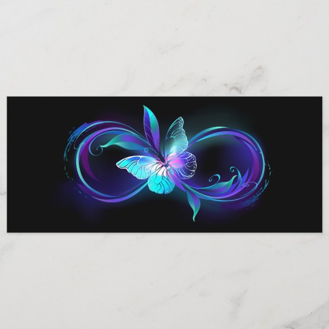 Glowing Infinity with Magic Butterfly Program (Front)