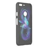 Glowing Infinity with Magic Butterfly Uncommon Google Pixel XL Case (Back/Right)