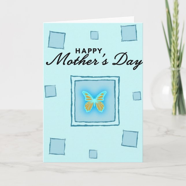 Glowing Insect Mothers Day Card (Front)