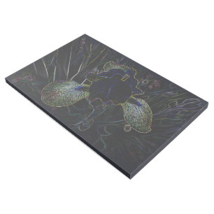Glowing Iris Gallery Wrap