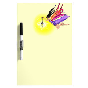 Glowing Lantern Fairy Dry-Erase Board