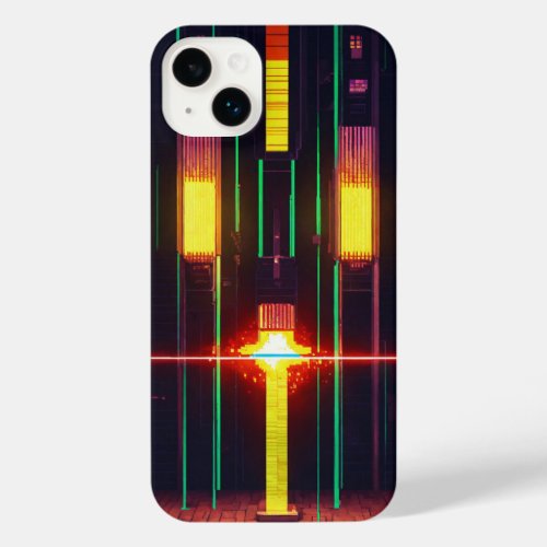 glowing laser beam  iPhone 14 plus case