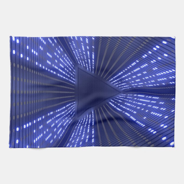 glowing light kitchen towel (Horizontal)