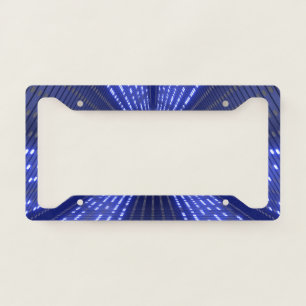 glowing light license plate frame