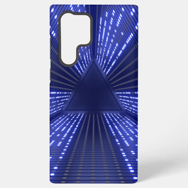 glowing light samsung galaxy case (Back)