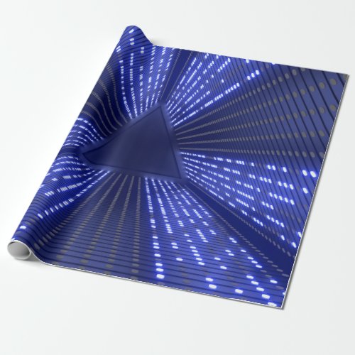 glowing light wrapping paper