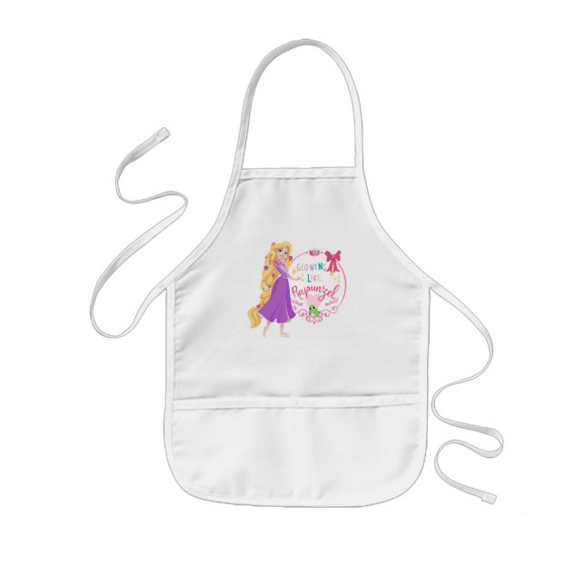 Glowing Like Rapunzel Kids' Apron (Front)
