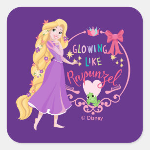 Disney Tangled Rapunzel Sparkle Party Sticker Sheets – Bling Your Cake