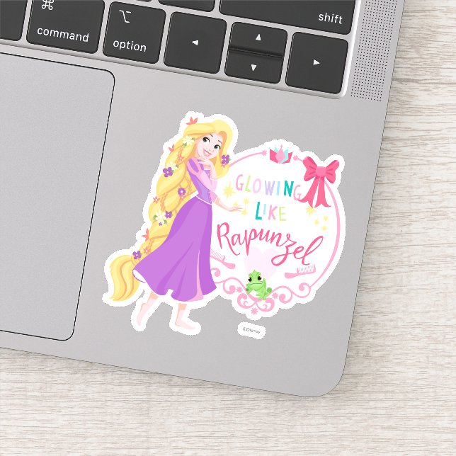 Glowing Like Rapunzel Sticker (Detail)